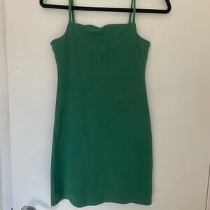 OAK + FORT Emerald Green Strappy Top